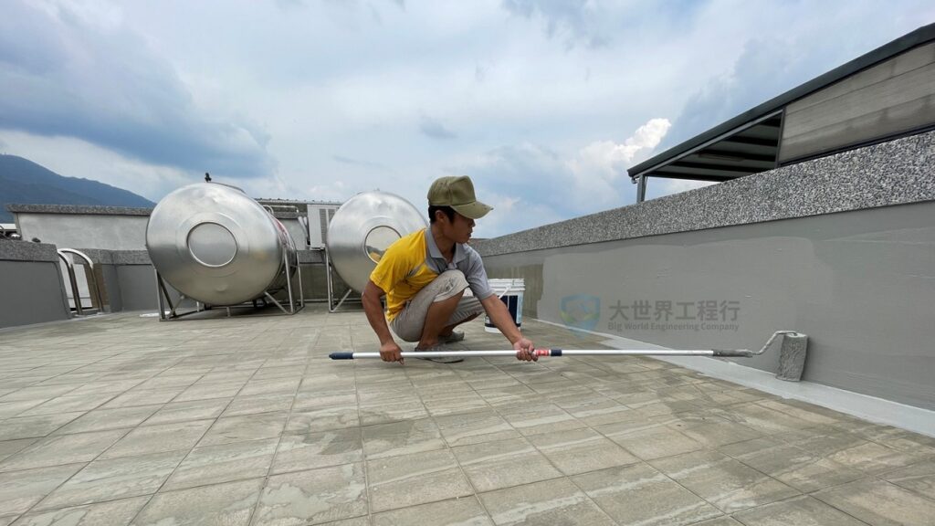 屋頂水性防水工程