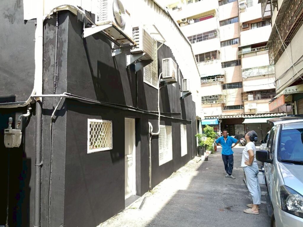 外牆防水 台中北區 施工中6