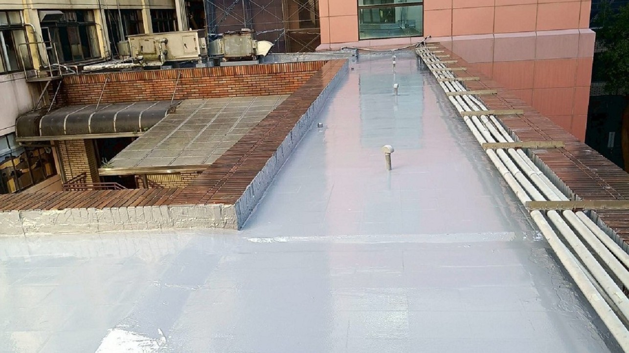 屋頂PU工程-台中榮總