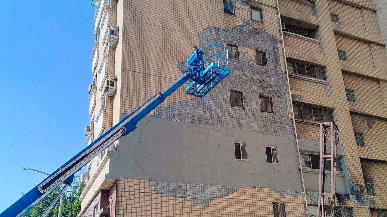 美麗台大樓外牆修繕(4-5樓)-台中南區
