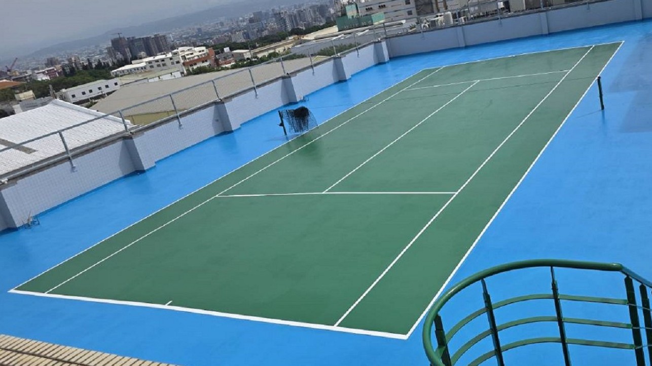 屋頂網球場-台中西屯