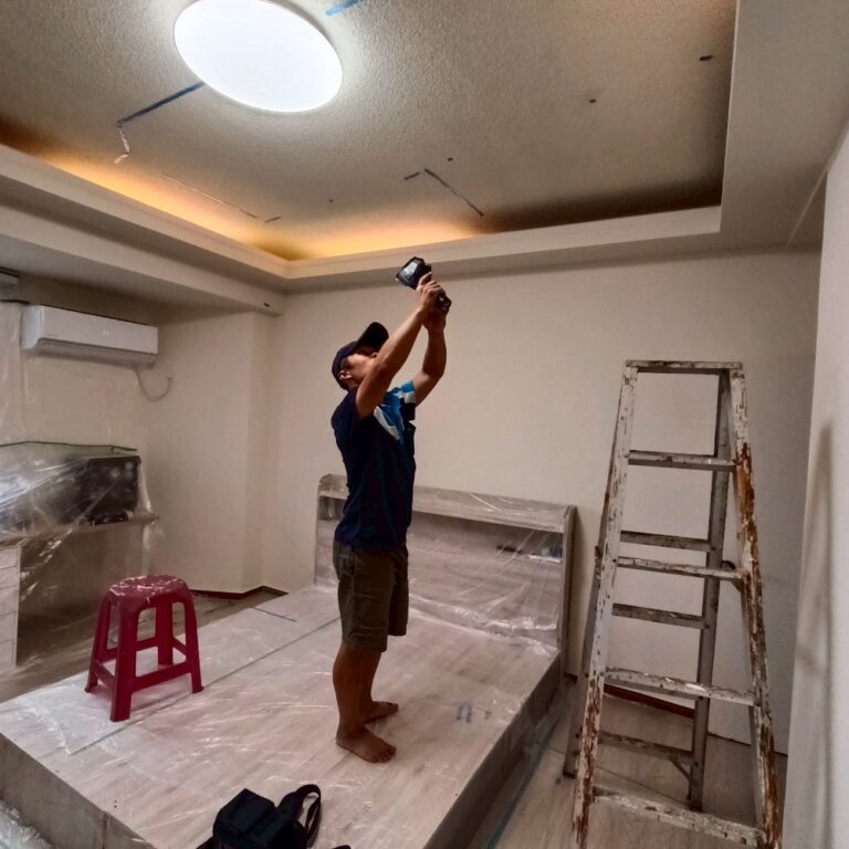 天花板抓漏工程 台中北區施工中1