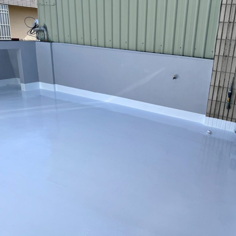 屋頂PU防水隔熱工程 台中大雅完工2