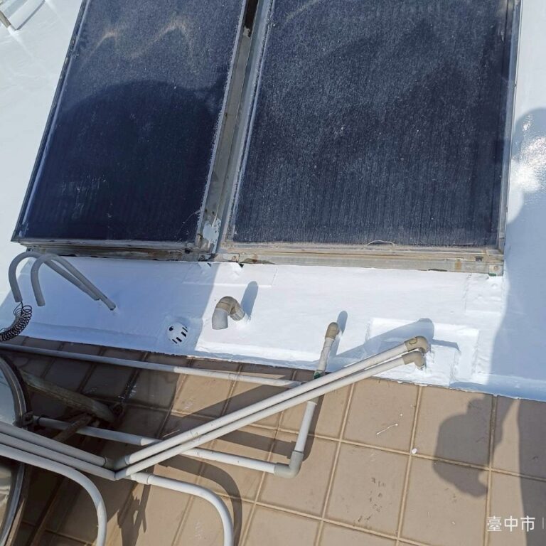 屋頂PU防水隔熱工程 台中沙鹿完工2