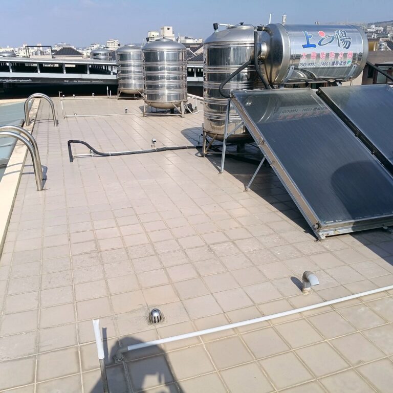 屋頂PU防水隔熱工程 台中沙鹿施工前1