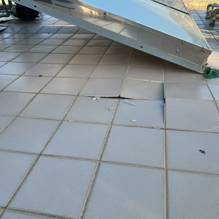 屋頂PU防水隔熱工程 台中沙鹿施工前3