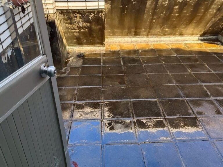 屋頂防水工程 文心南五路施工中2