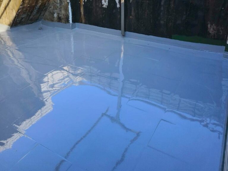 屋頂防水工程 文心南五路施工中4