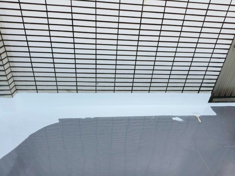 屋頂防水工程 文心南五路施工中6