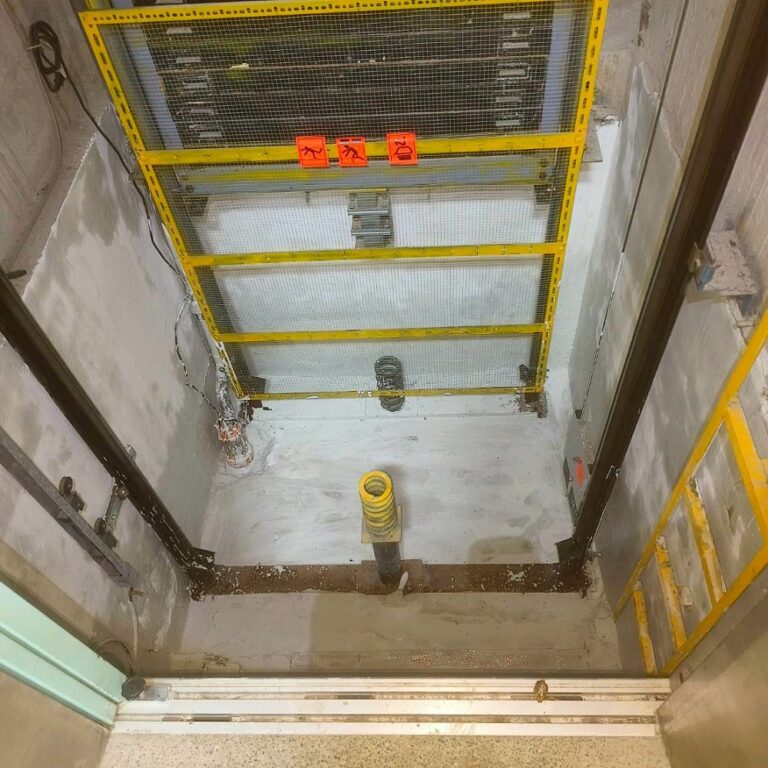 電梯基坑抓漏 南屯文山里文化館活動中心完工6