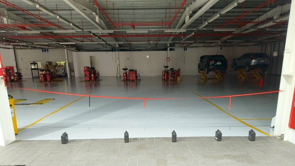 EPOXY地坪修補工程-馬自達彰化廠