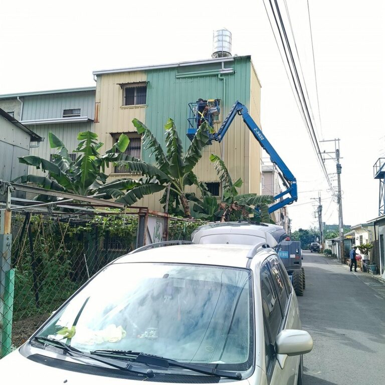 外部鐵皮防鏽外牆防水 台中太平1