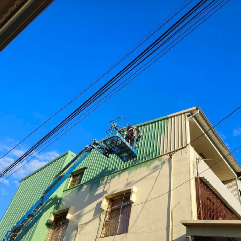 外部鐵皮防鏽外牆防水 台中太平3