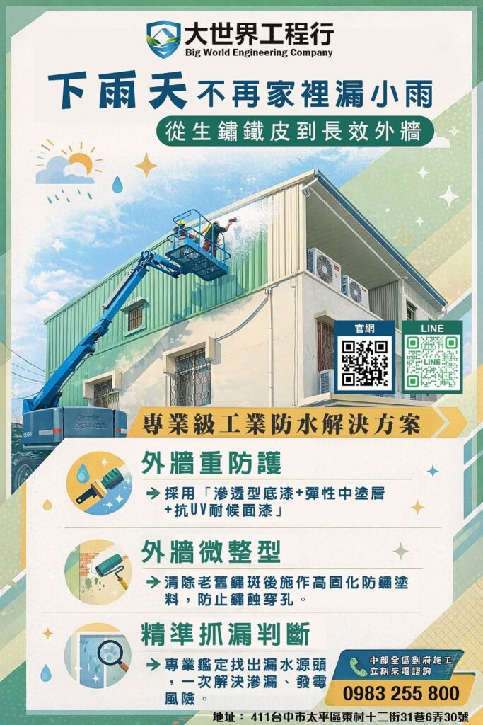 專業級工業防水解決方案