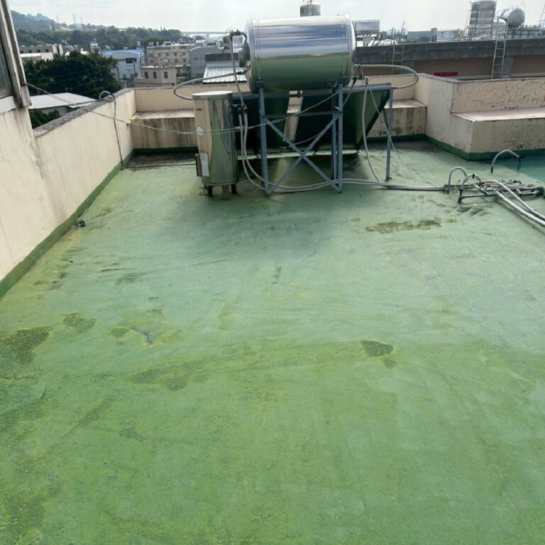 屋頂PU隔熱防水工程 台中豐原施工前