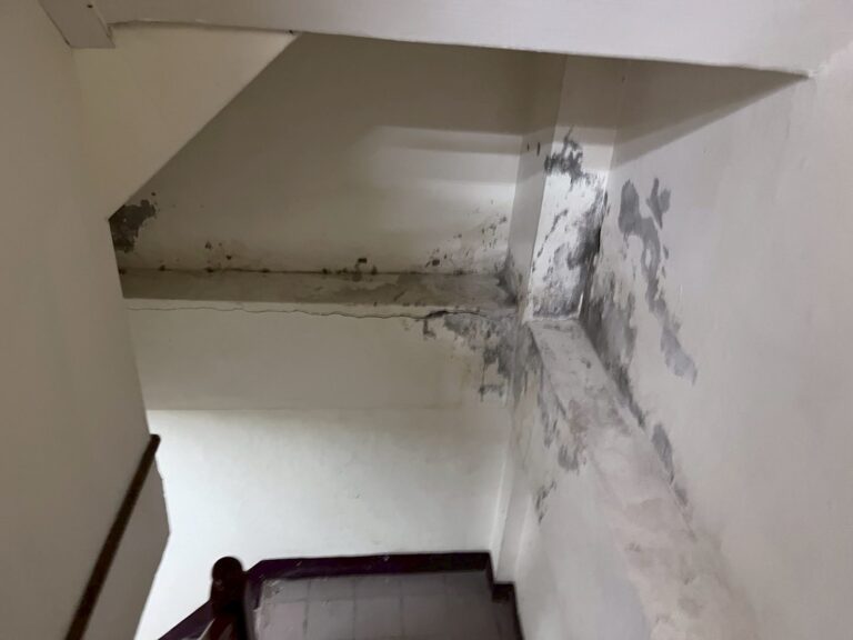 樓梯間抓漏工程 台中西屯區施工中3