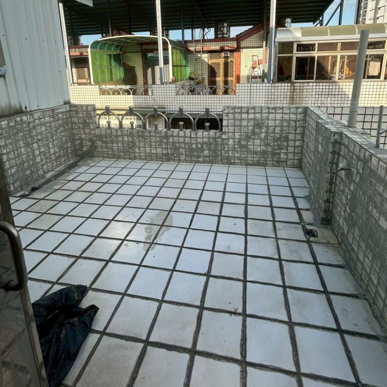 可上漆瀝青毯 台中大里施工前2