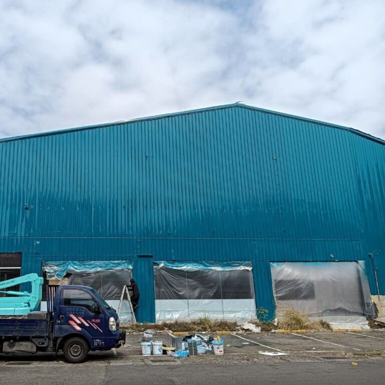 客戶調色鐵皮噴漆 嘉義TOTAL完工