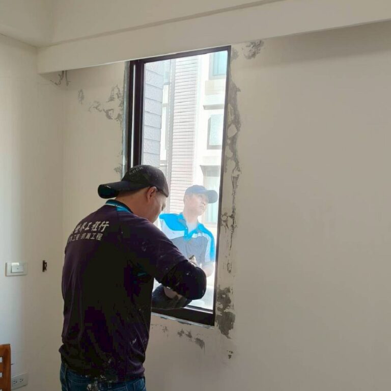室內壁癌處理 台中北屯軍福十三路施工中