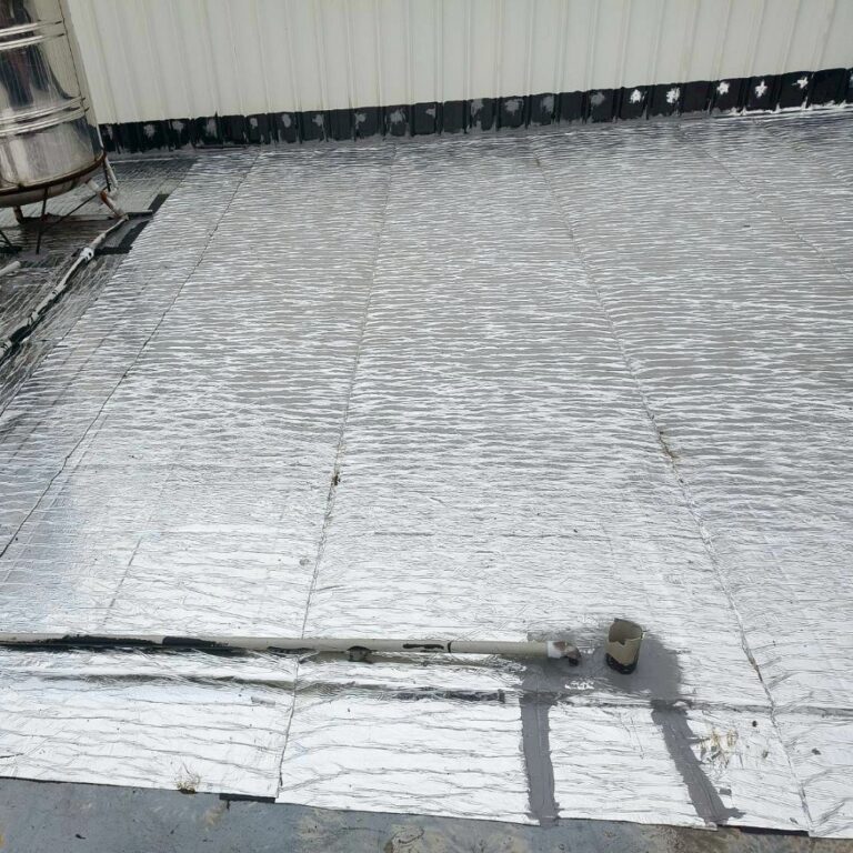 鋁箔隔熱毯 台中大里完工