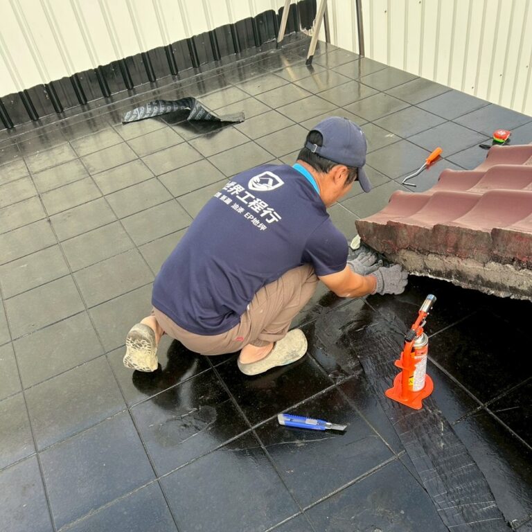 鋁箔隔熱毯 台中大里施工中2