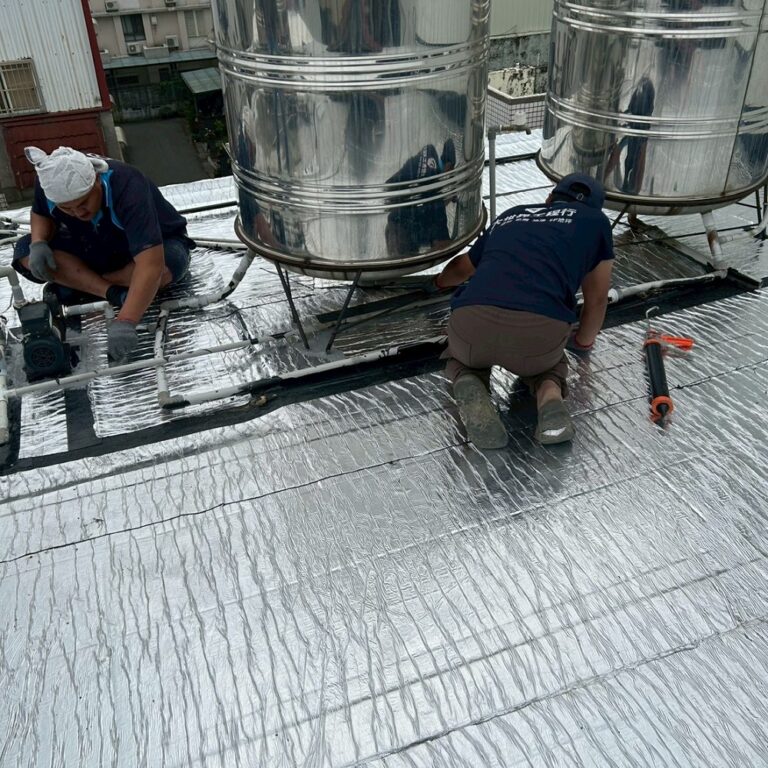 鋁箔隔熱毯 台中大里施工中4