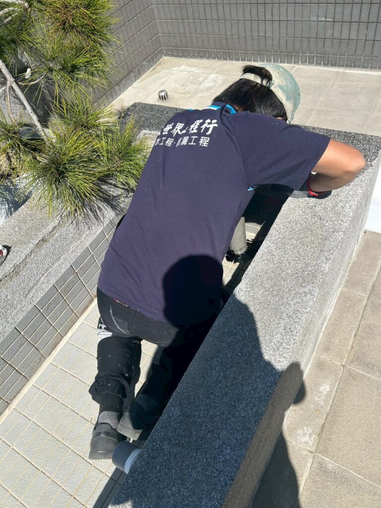 不織布面花台防水工程 北屯文心路 260427 2