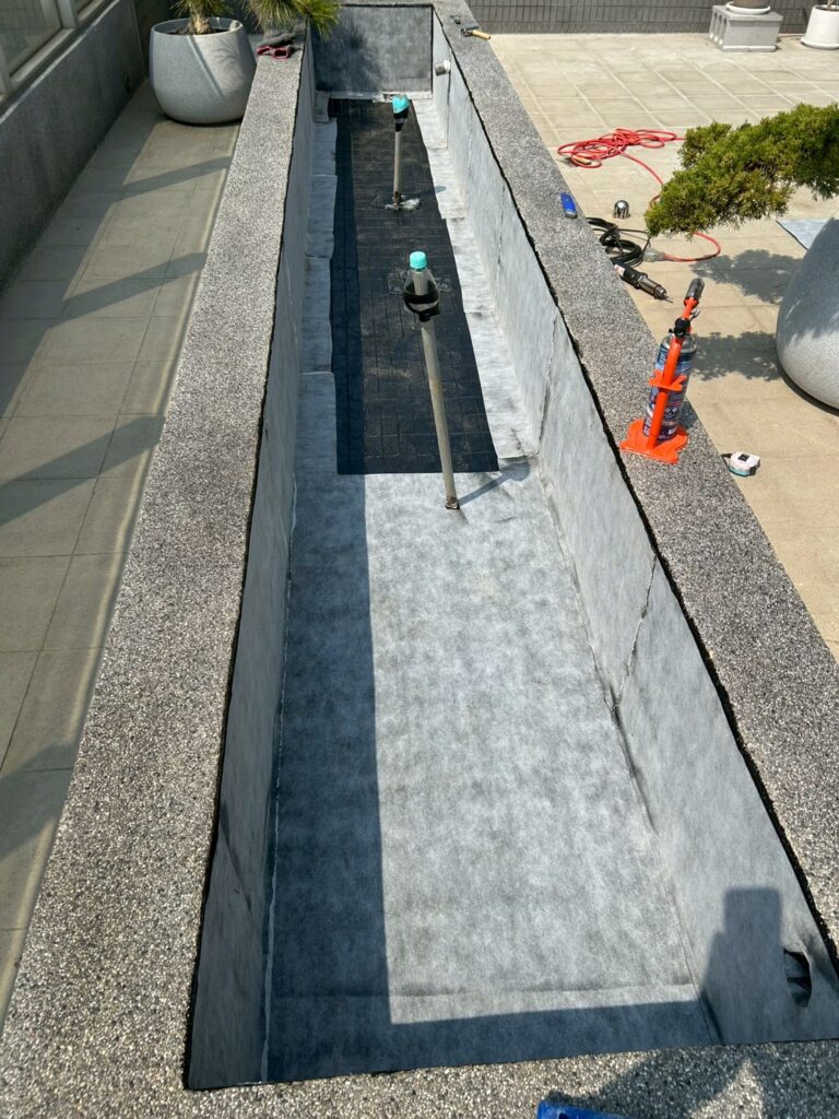 不織布面花台防水工程 北屯文心路 260427 5