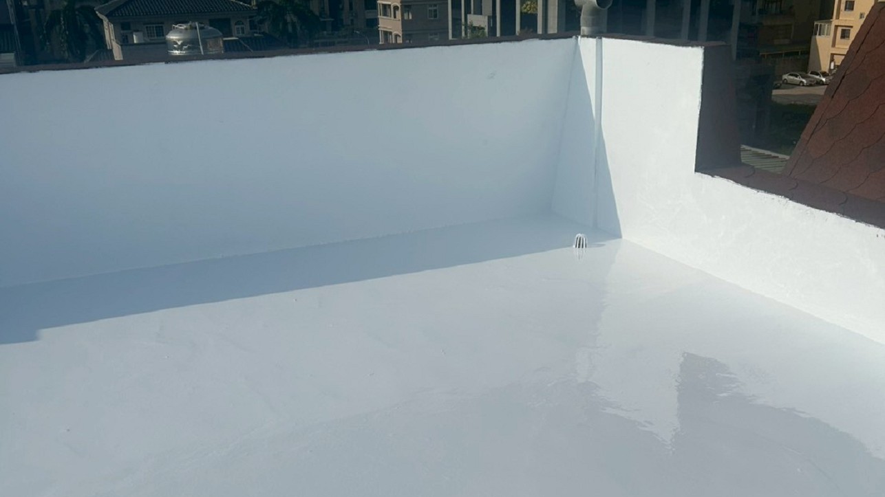 屋頂施作PU隔熱防水工程 台中東區