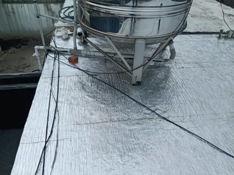 屋凸熱熔毯鋁箔面 北屯區東山路1完工