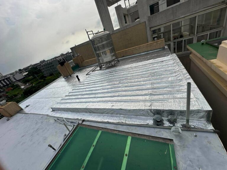 屋頂熱熔毯鋁箔面 台中沙鹿區2完工