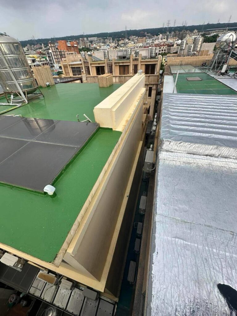 屋頂熱熔毯鋁箔面 台中沙鹿區4完工