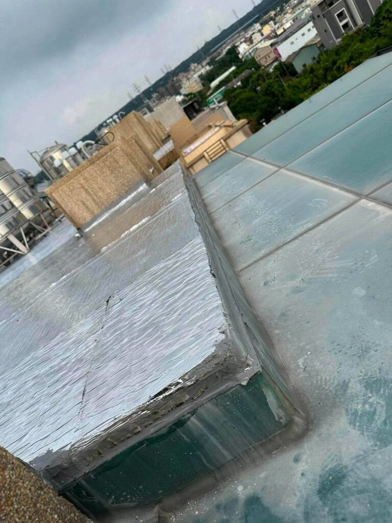 屋頂熱熔毯鋁箔面 台中沙鹿區5完工